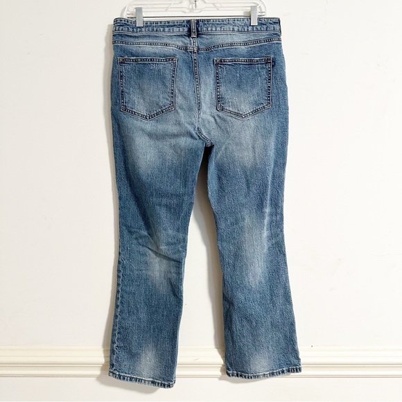 Anthropologie Pilcro Distressed Crop Cotton Denim Jeans - Picture 11 of 11